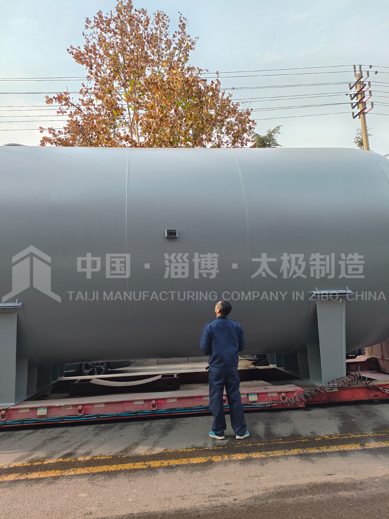 太極 10 萬升搪玻璃儲罐震撼發貨 刷新行業交付紀錄
